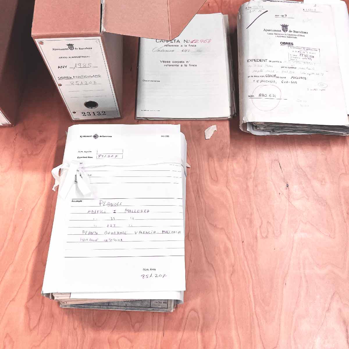 Consulta de expediente urbanístico sobre una finca o vivienda