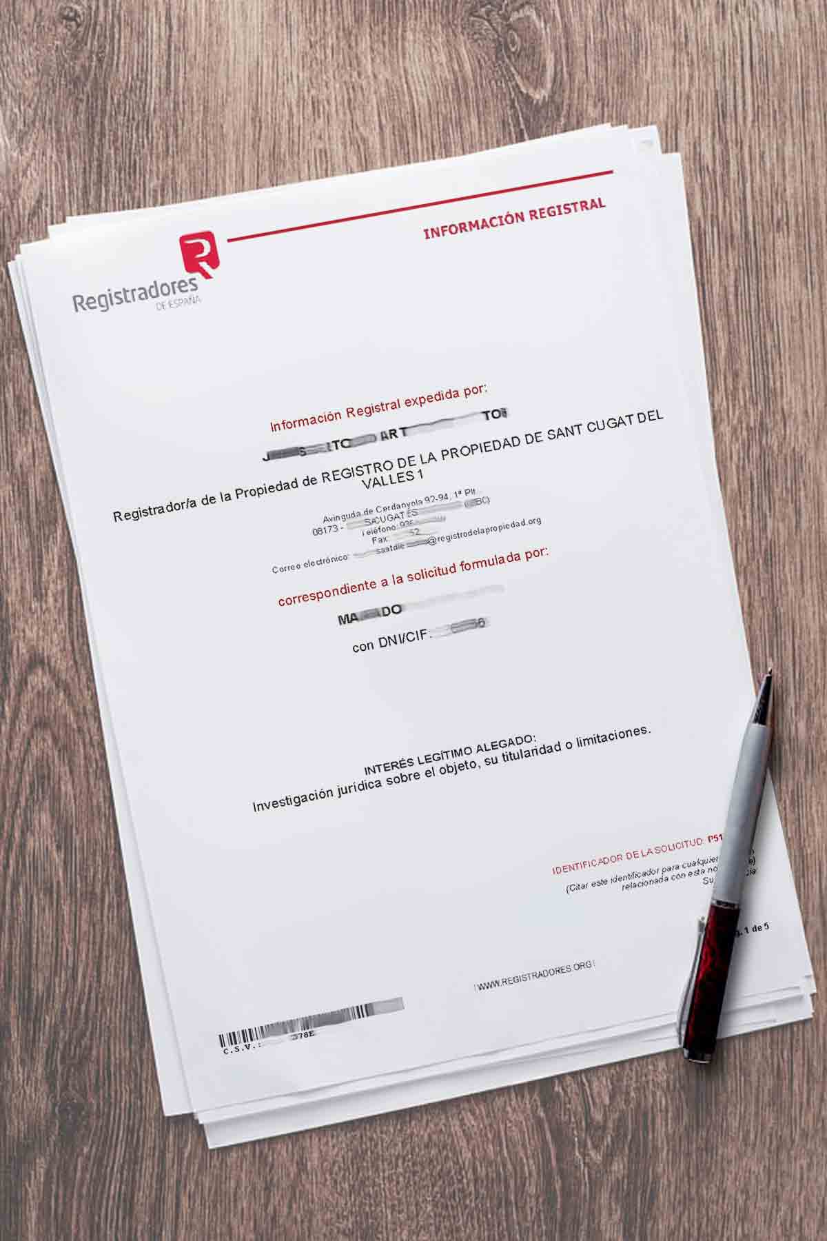 Representación Gráfica Alternativa para el Registro de la Propiedad