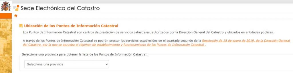 Tramitaciones Catastro PIC