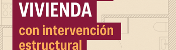Cambio de uso de local a vivienda con intervención estructural en Rubí